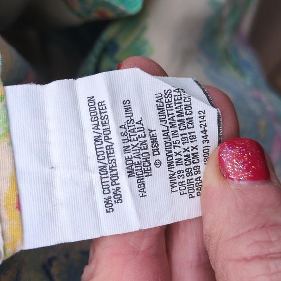 Vintage Disney Winnie The Pooh Twin Bedsheets - Picture 6 of 7